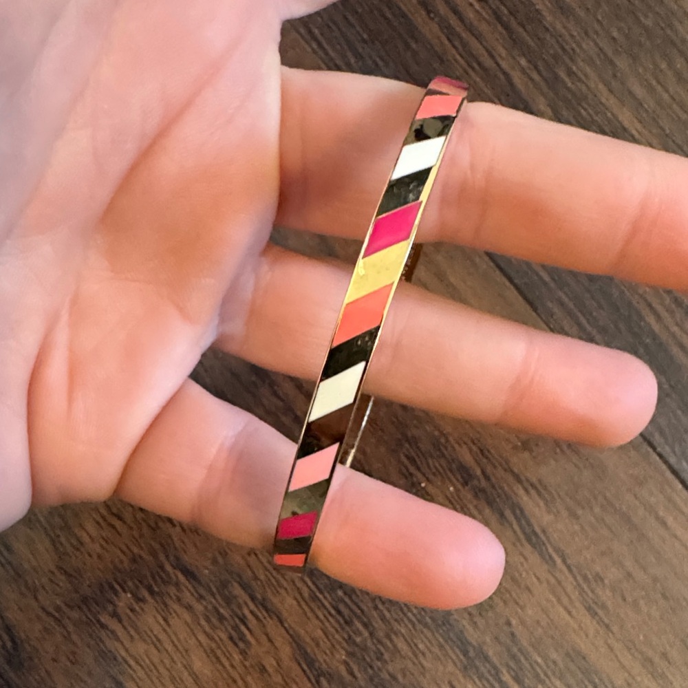 Kate Spade Colorful Geometric Bangle Bracelet